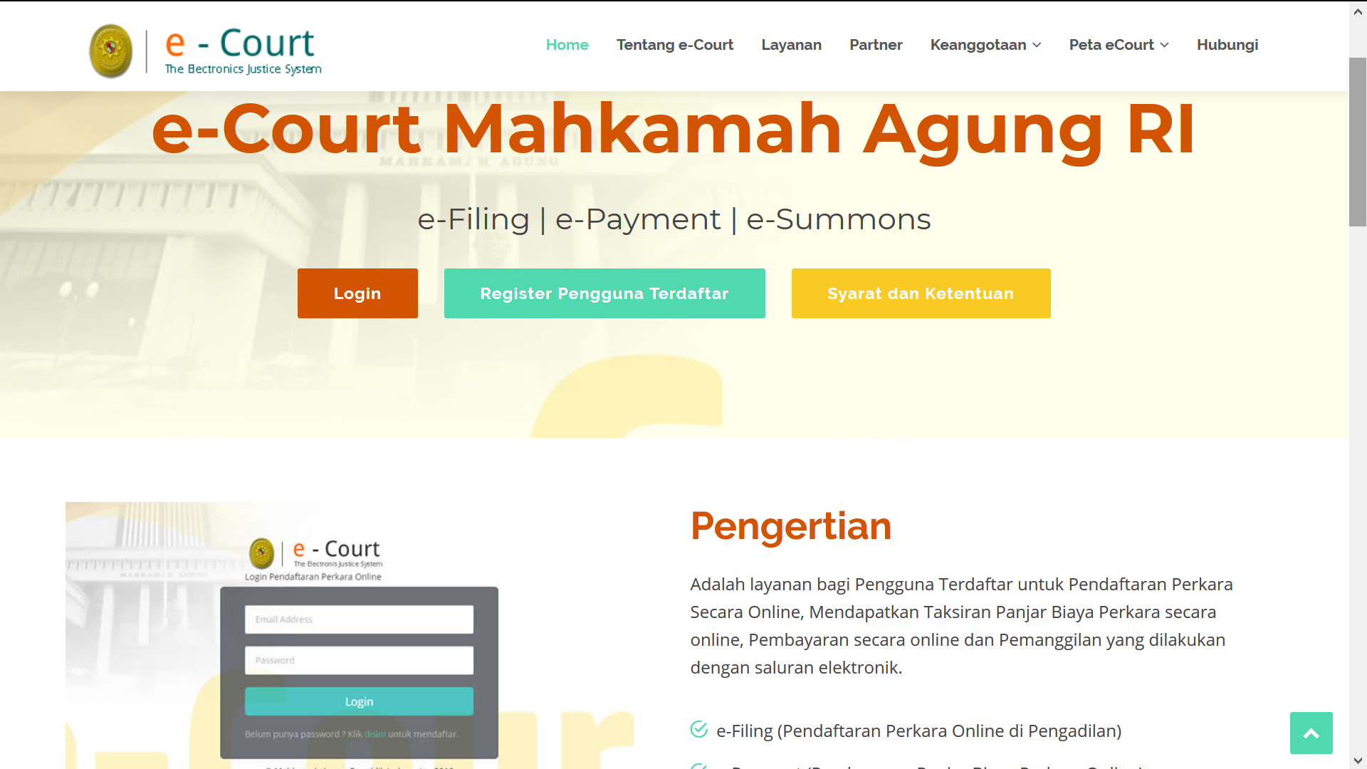 E-Court MA RI