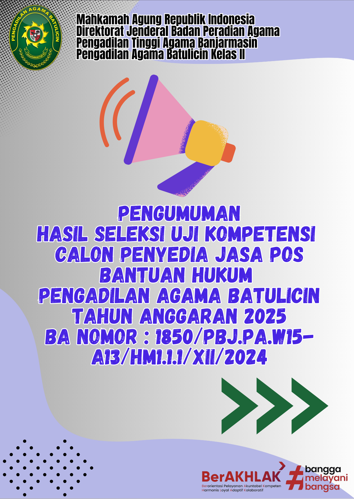 Pengumuman Akhir Posbakum 2025 1