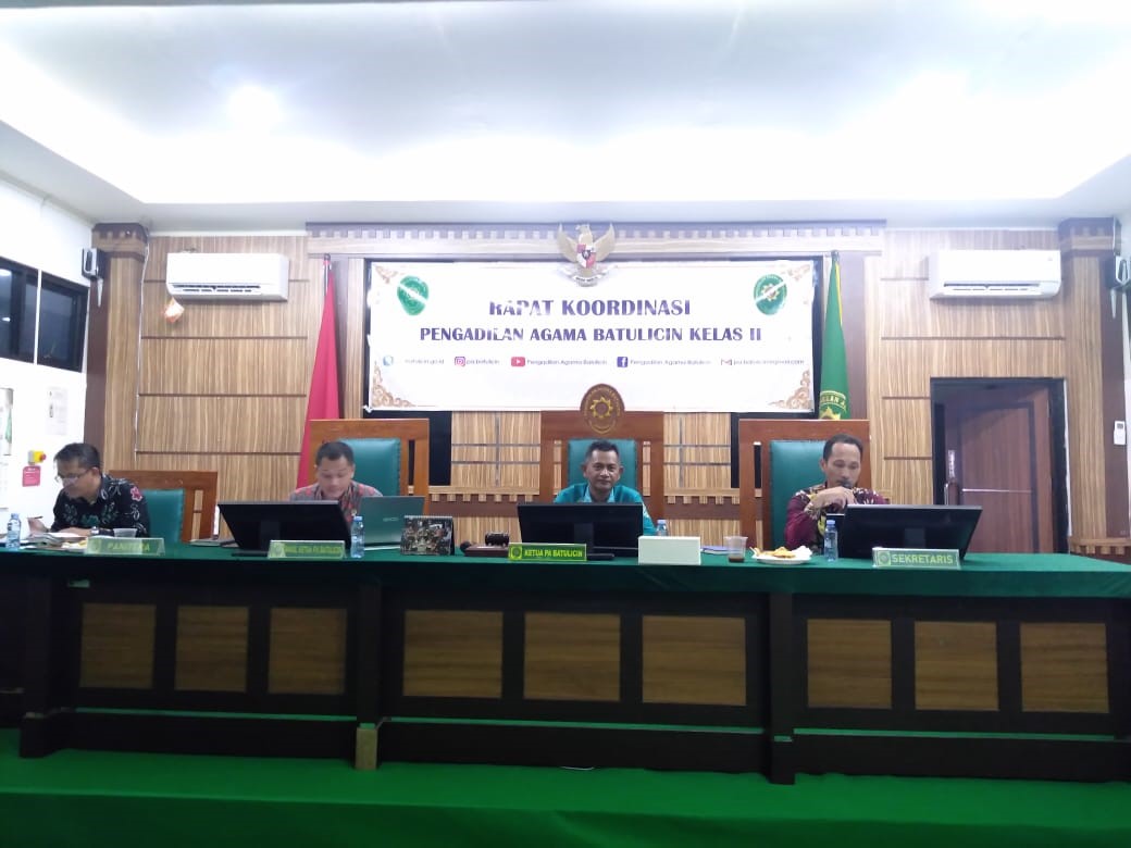 rapat koordinasi 1