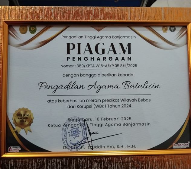 penghargaan pta 2