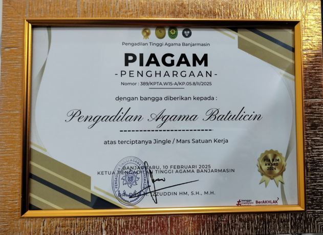 penghargaan pta 3